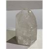 Image 1 : CLEAR QUARTZ POINT BRAZIL APPROX 3.5"X2"- RETAIL $800