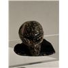 Image 2 : RHODONITE/ AGATE SKULL DISPLAY APPROX 1.5X2"- RETAIL $800