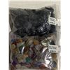 Image 1 : LOT OF MIXED CRYSTAL STONE BAG AND ROUGH BLACK TOURMALINE BAG RETAIL $149.51 EACH