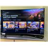 Image 1 : SAMSUNG 65 INCH CURVED SMART TV MODEL UN65NU8500F WITH WALL MOUNT, STAND (HAS BROKEN PIECE) AND