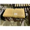 Image 2 : PAIR OF COUNTER-HEIGHT BAR STOOLS