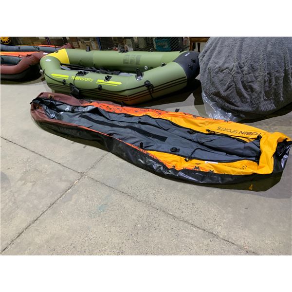 TOBIN SPORTS WAVEBREAK INFLATABLE KAYAK NO ACCESSORIES