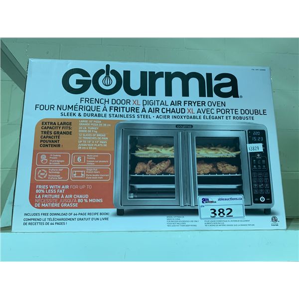 GOURMIA FRENCH DOOR XL DIGITAL AIR FRY OVEN