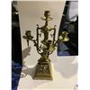 Image 1 : BRASS CANDELABRA APPROX 20"