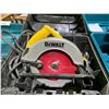 Image 2 : DEWALT 7-1-4" CIRCULAR SAW WITH ELECTRIC BRAKE MODEL DW369