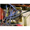 Image 2 : TOOL BOX OF CONTEXTS SENCO BRAD NAILER AD CRATE OF ASSORTED WIRING, SWITCHES AND MORE