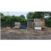 Image 1 : LARGE LOT OF ASSORTED PALLETS & CRATES (TAKE AS MANY AS POSSIBLE)