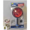 Image 1 : NEW 12V AUTO SPOT LIGHT WITH DETACHABLE RED LENS