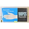 NEW BOX OF 100PCS BLACK MECHANIC/CLEANER/