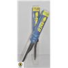 Image 1 : PAIR OF ANCO CONTOUR ALL SEASON WIPER BLADES SIZE
