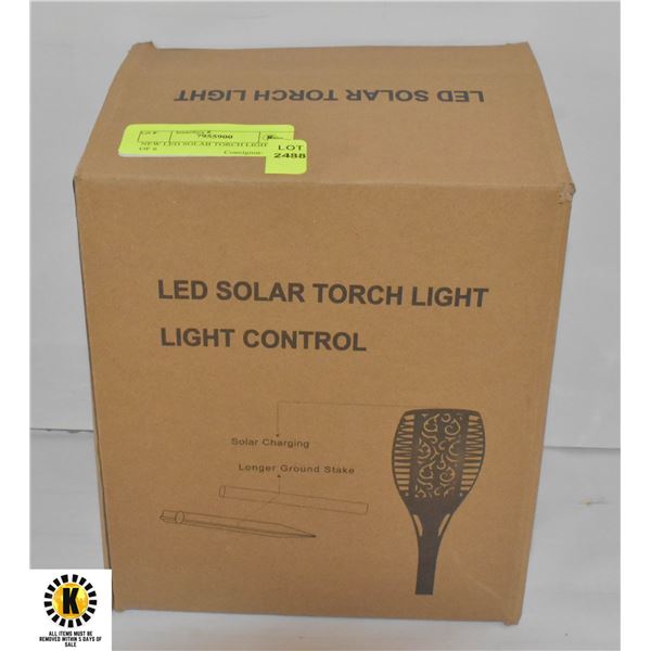 NEW LED SOLAB TORCH LIGHTS SET OF 6