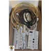 Image 1 : BOX OF POWER BARS, EXTENSION CORDS, HDMI