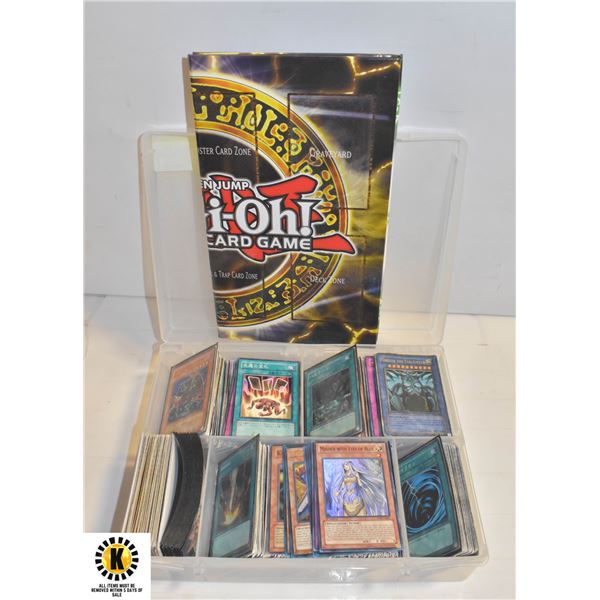 YU-GI-OH COLLECTION WITH PLAYING BOARD