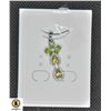 Image 1 : #278-NATURAL CITRINE & CZ & PERIDOT PENDANT