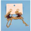 Image 1 : GOLD TONE WITH PEARL AND METALLIC THREAD