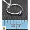 Image 1 : #219-NATURAL BLUE SAPPHIRE RING SIZE 6.5