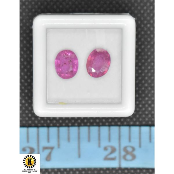 #131-GENUINE RED RUBY GEMSTONE 3.95CT