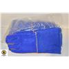 BUNDLE OF BLUE WELDING GLOVES