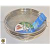 Image 1 : 3 STAINLESS STEEL FOOD STRAINERS