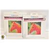 Image 1 : FLAT OF 2 DIAMOND PAINTING KITS,HORSE