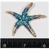 Image 1 : NEW RHINESTONE STARFISH BROOCH