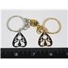 Image 1 : NEW COUPLES KEY CHAIN. CAT AND MOON DESIGN