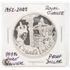 Image 1 : .999% PURE SILVER ROYAL JUBILEE PROOF DOLLAR