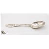 Image 1 : .925 STERLING SILVER BIRTH SPOON - 36 GRAMS
