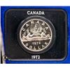 Image 1 : 1972 CANADIAN SILVER DOLLAR CASED COIN