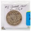 Image 1 : 1944 SILVER CANADIAN 50 CENT COIN