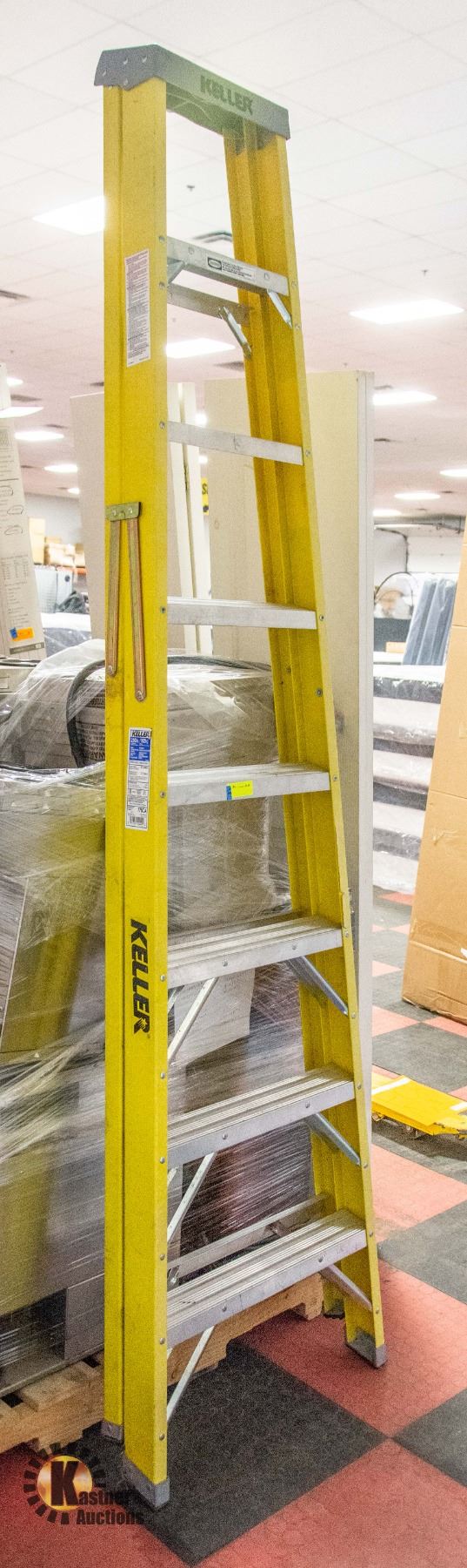 8FT KELLER ALUMINUM FIBERGLASS LADDER 8ft-keller-aluminum-fiberglass-ladder