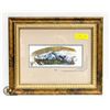 Image 1 : T. MCCULLUM "MOUNTAIN HIGH" 6/200 FRAMED PICTURE