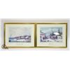 Image 1 : 2 VINTAGE CORNELIUS KRIEGHOFF FRAMED PRINTS