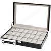 Image 1 : NEW UNBOXED CASE DE LUXE 24 SLOT WATCH BOX