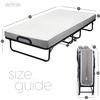 Image 4 : NEW MILLIARD TWIN SIZE HEAVY DUTY FOLDABLE COT/BED