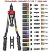 Image 1 : NEW RZX 16" HAND NUT RIVETER 115PCS SET WITH CASE