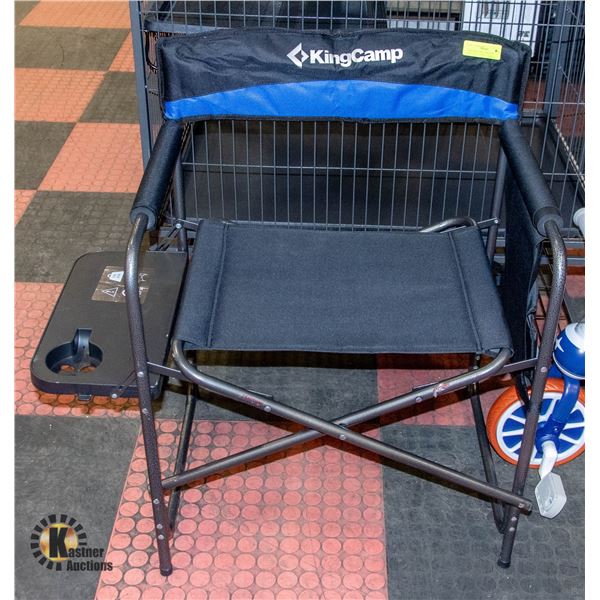 NEW KINGCAMP OVERSIZED PORTABLE CAMPING CHAIR