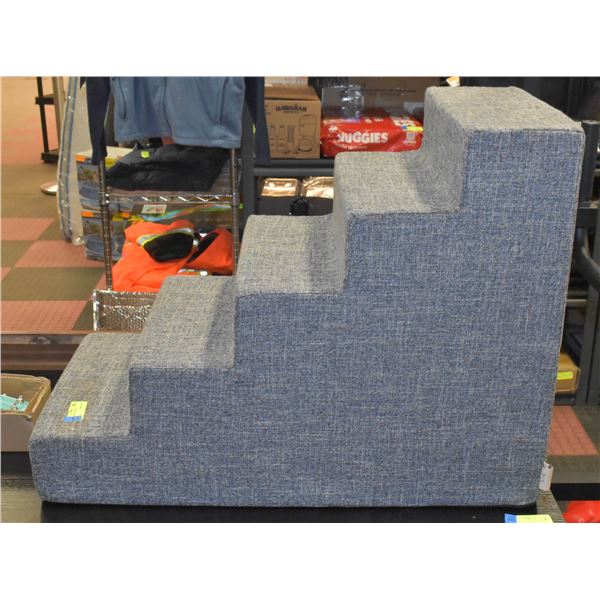 24" GREY PET STAIRS