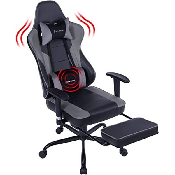 NEW VON RACER MASSAGE GRAY & BLACK COMPUTER