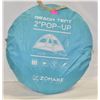 NEW ZOMAKE BEACH TENT 2" POP UP TENT