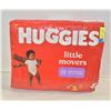 Image 1 : NEW HUGGIES LITTLE MOVERS SIZE 4 - 70 DIAPERS PER