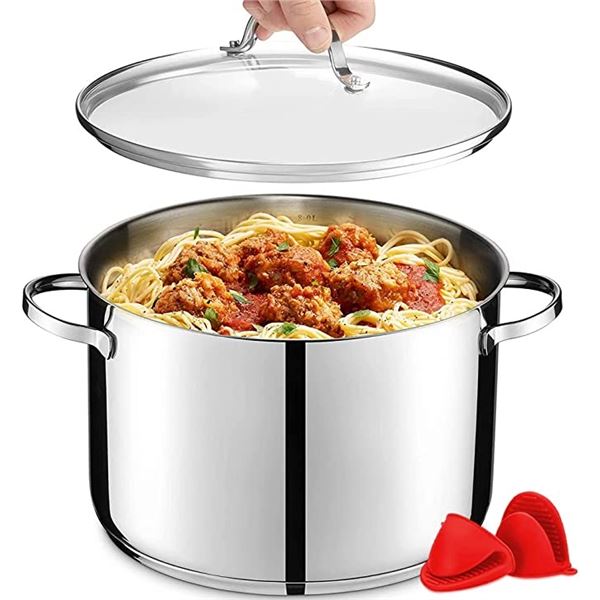 NEW GOURMEX STELLAR TOUGH COOKWARE 9L / 9.5QT