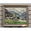 Image 1 : 16" X 13.5" FRAMED OIL ON CANVAS BY DON RAFUSE