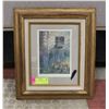 Image 1 : 13" X 15" FRAMED PAINTING "QUAIL"