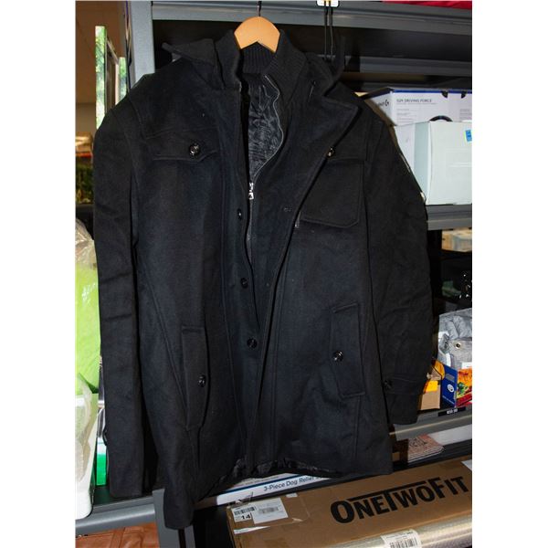 NEW APTRO MENS 2XL BLACK DUAL LAYER JACKET