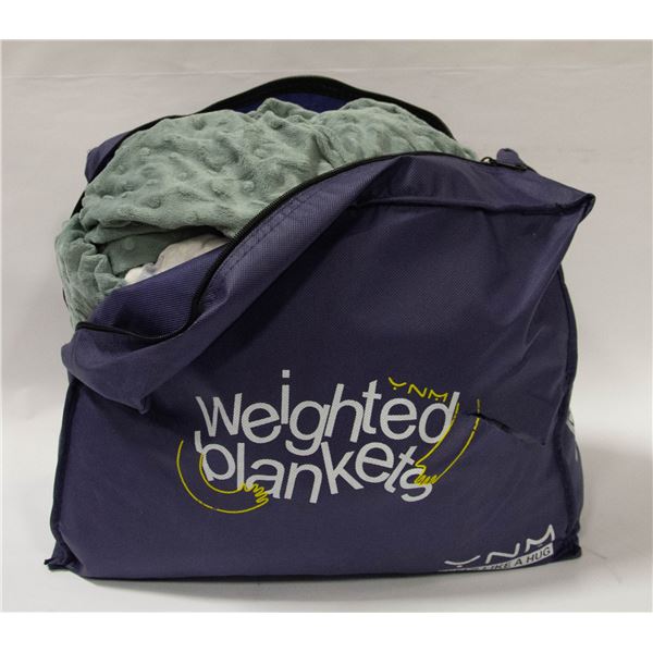 NEW REPACKED YNM 15LBS WEIGHTED BLANKET