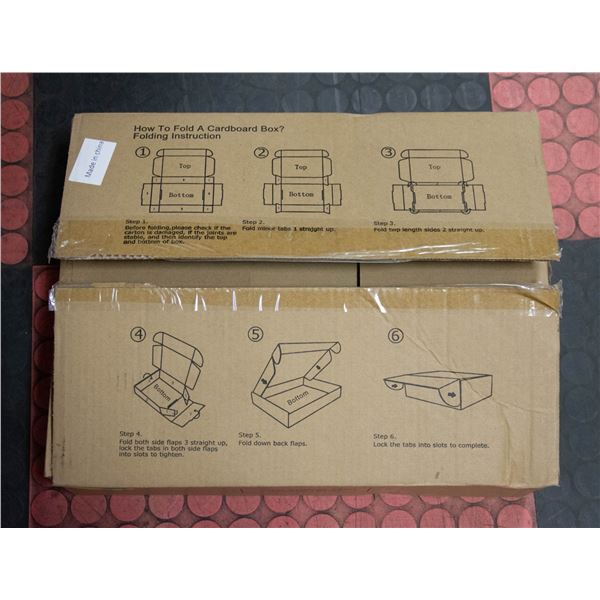 CASE OF 20 CARDBOARD SHIPPING BOXES