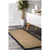 Image 1 : NEW NULOOM 2FT 6INCH X 6FT SEAGRASS RU-8510 RUG W/