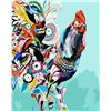 Image 1 : NEW PAINT BY NUMBERS KIT - MAGIC CHICKEN