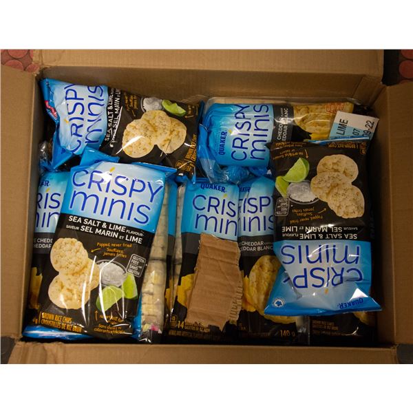 NEW MIXED BOX OF CRISPY MINIS